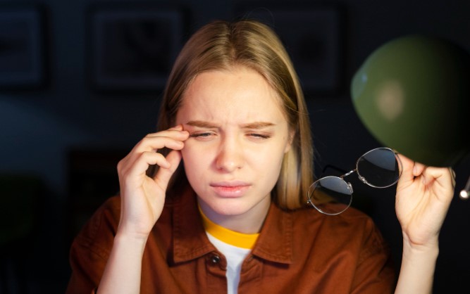 screen time eye health; digital eye strain tips; family vision care